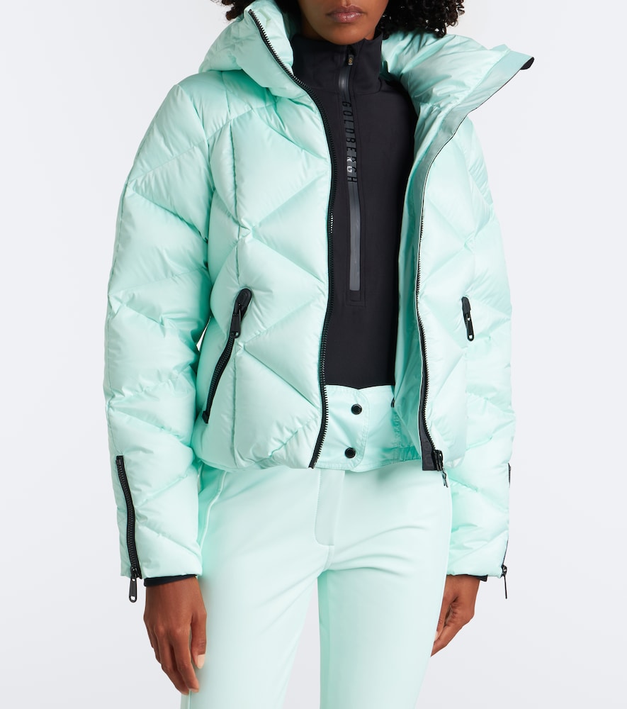 Harumi Hooded Quilted Ski Jacket
