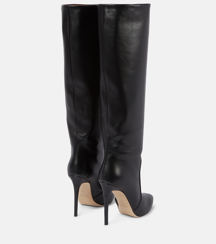 Leather Knee-High Boots