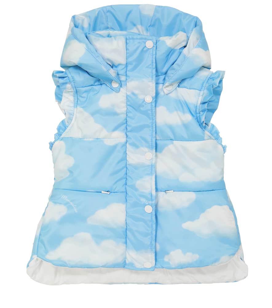 Monnalisa Printed puffer vest