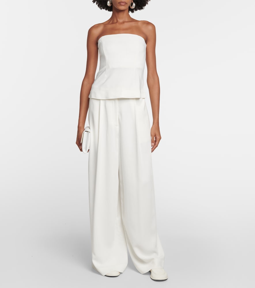  Co Co Strapless Crepe Top 