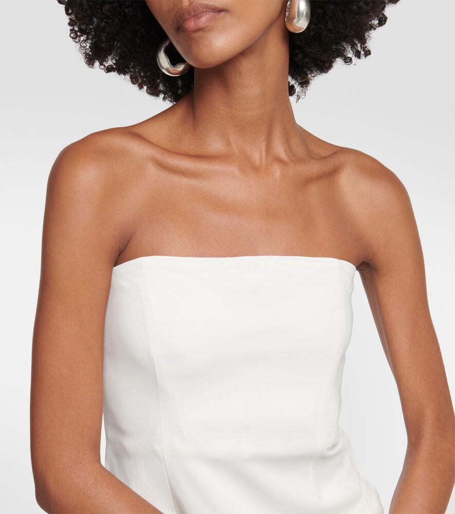  Co Co Strapless Crepe Top 