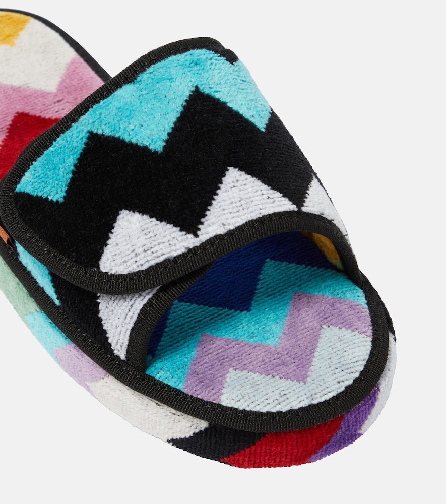  Missoni Missoni Pantoletten Cyrus Aus Baumwollfrottee 