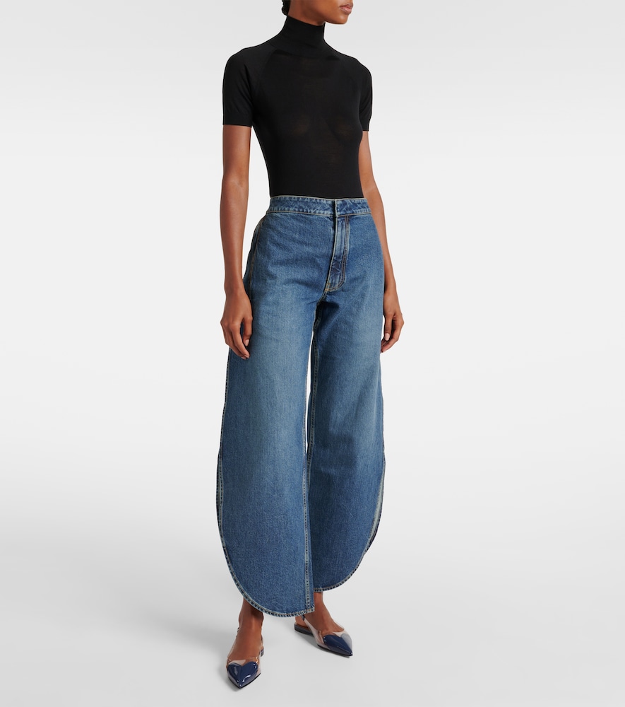 Alaïa Le Cœur Patent Leather And Pu Slingback