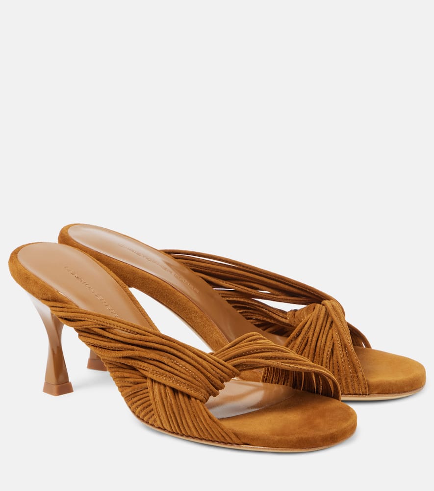 Fender suede mules
