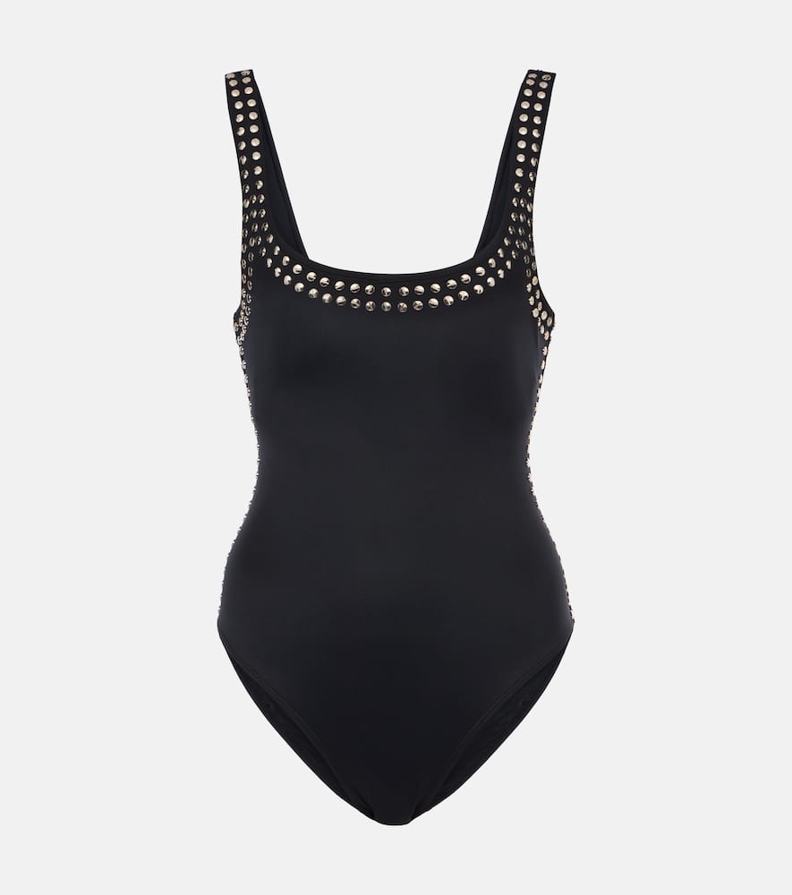 Mercedes studded swimsuit