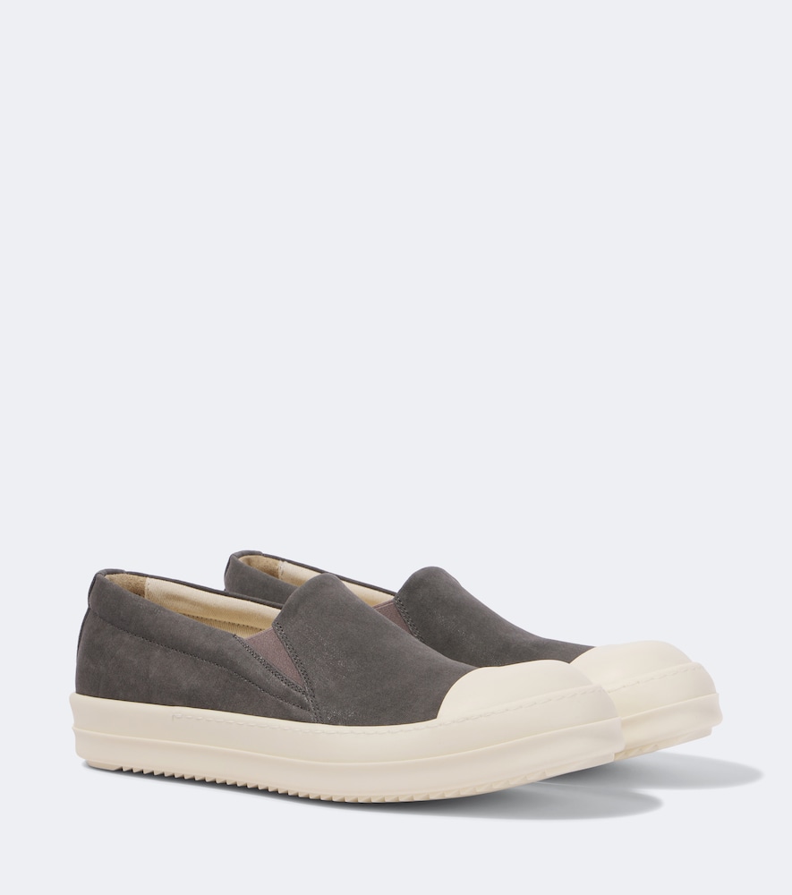 Rick Owens Boat denim slip-on sneakers　Rick Owens ボート デニム スリッポン スニーカー Rick