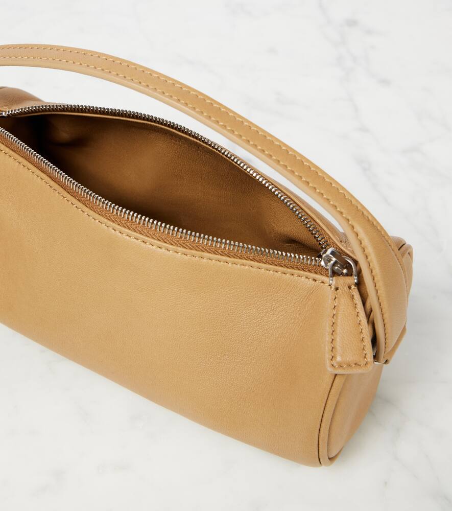 The Row Round '90s Leather Tote Bag