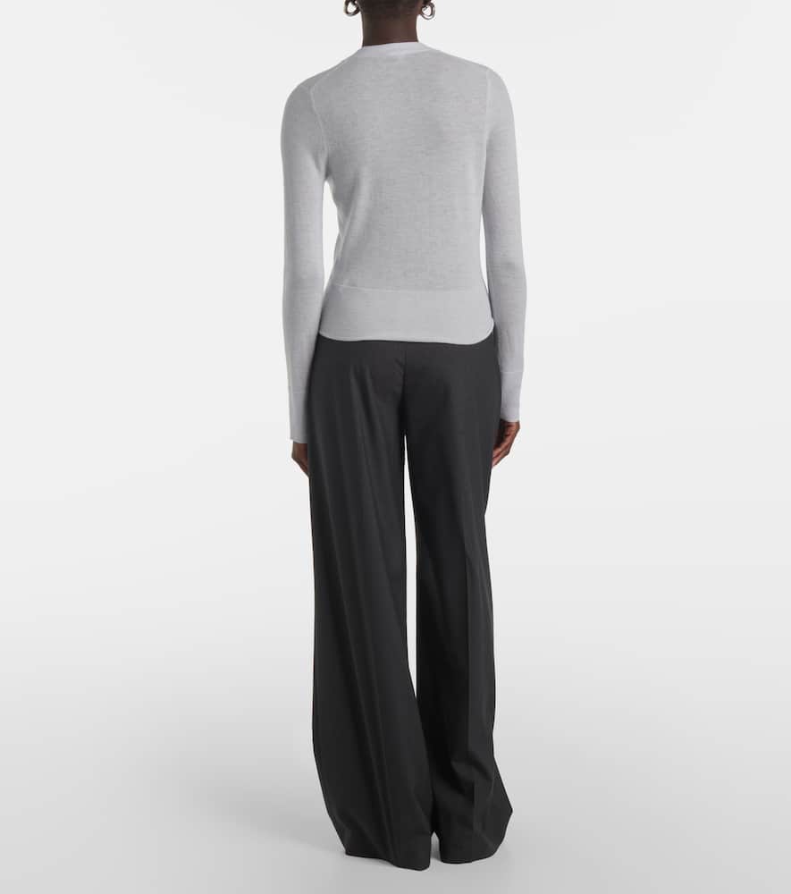 Joseph Cashmere Cardigan In White