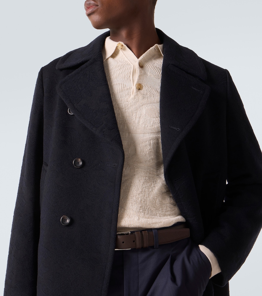  Etro Etro Cabanjacke Aus Wolle 