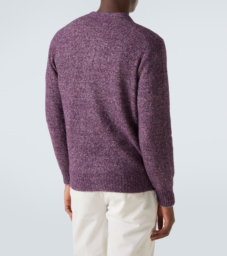 Brunello Cucinelli Cardigan Mit V-ausschnitt In Purple