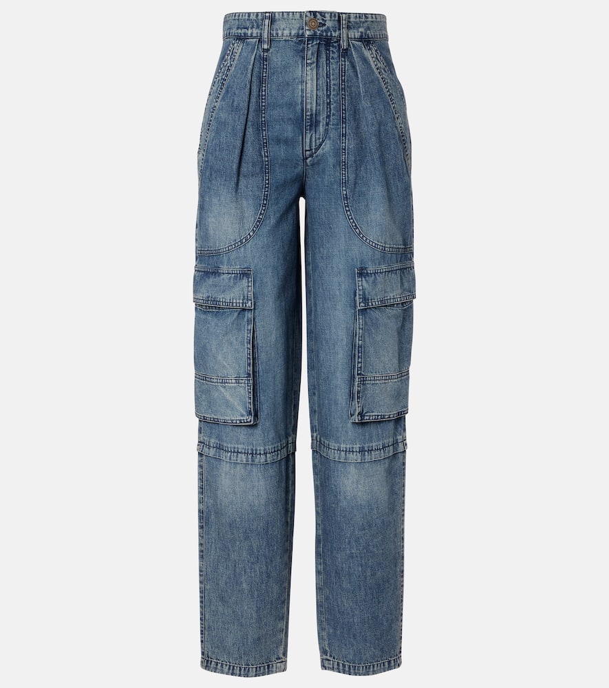 Nayla high-rise cargo jeans