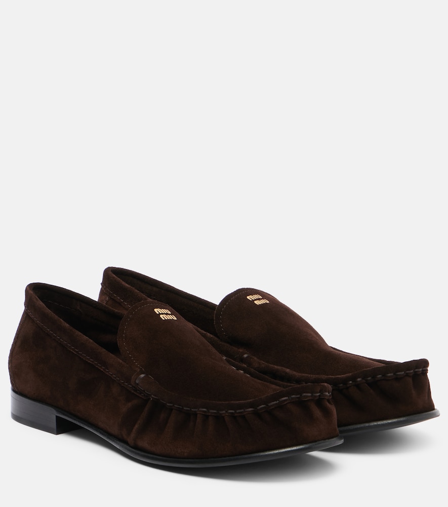 Miu Miu Suede loafers