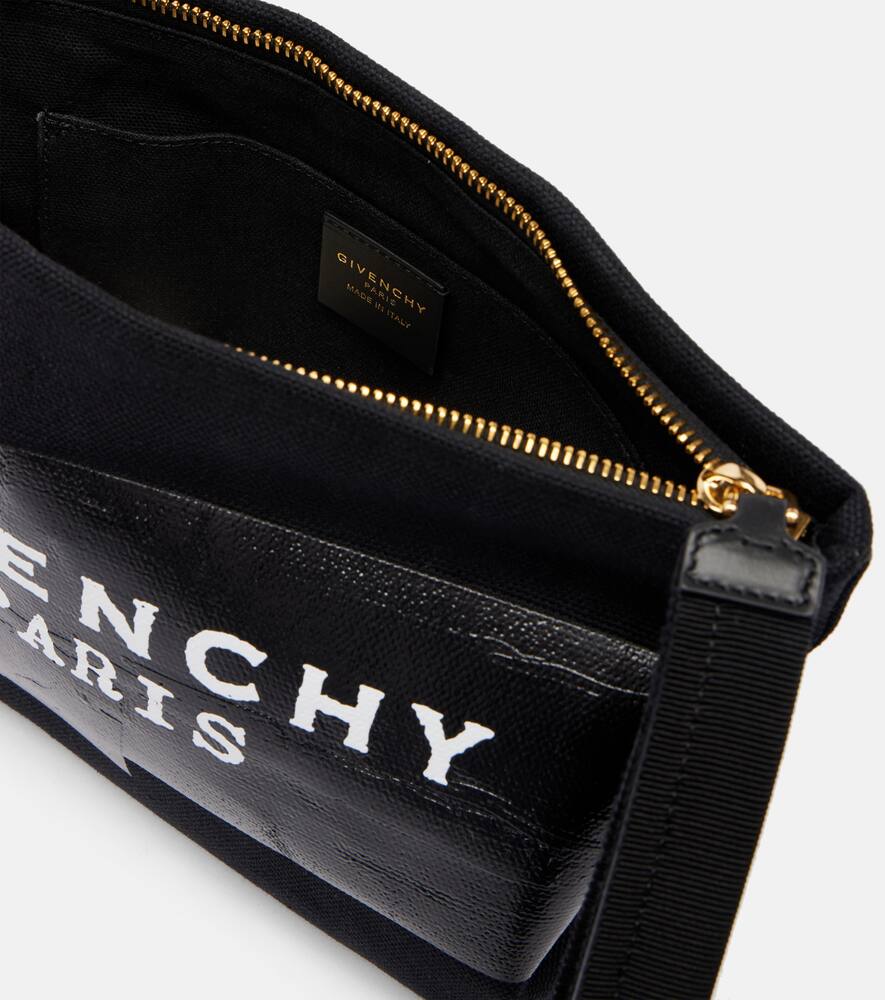 Givenchy Logo Pouch In Black