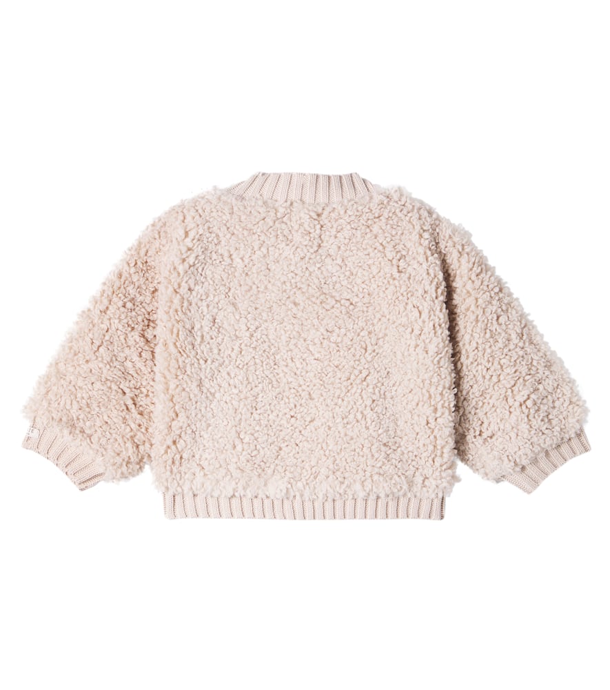 Donsje Baby Olaan Cardigan In Neutral