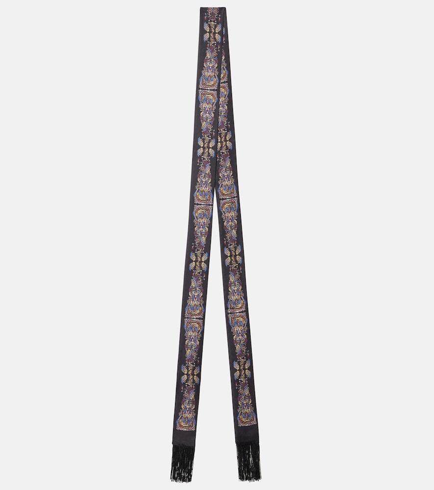 ETRO Etro Paislina silk jacquard scarf　Etro Paislina シルク ジャカード スカーフ
