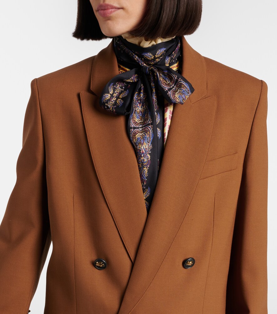 Etro Paislina silk jacquard scarf