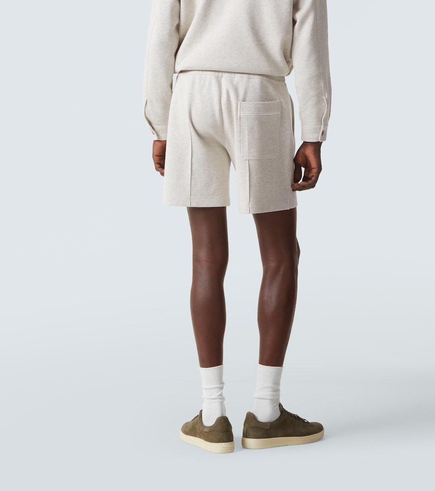 Tom Ford Tom Ford Shorts Aus Baumwolle, Seide Und Kaschmir 