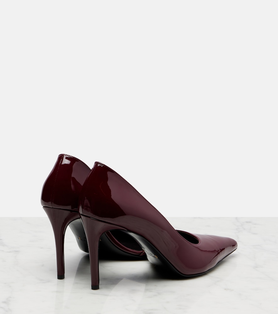  Khaite Khaite Pumps Jett D'orsay 85 Aus Lackleder 