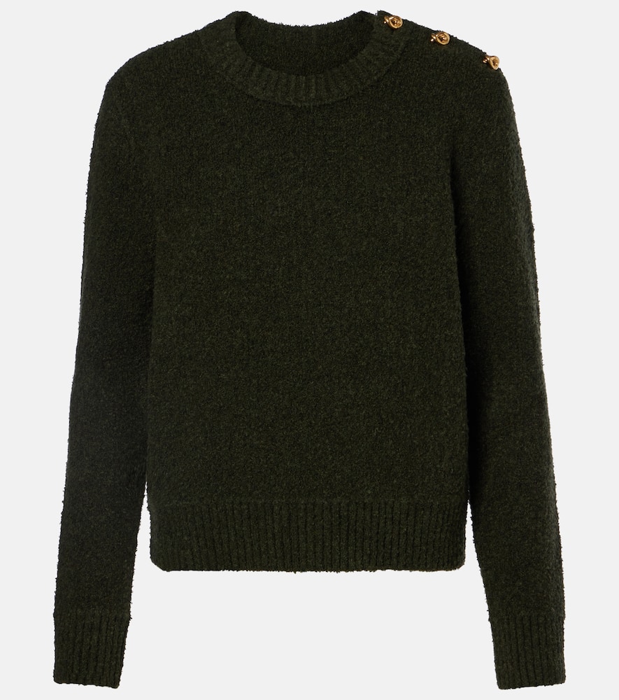 Bottega Veneta Knot Bouclé Sweater In Multi