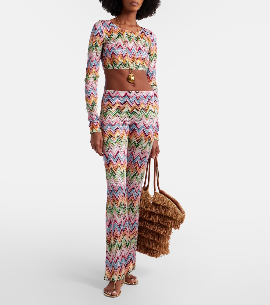 Missoni Zigzag crop top