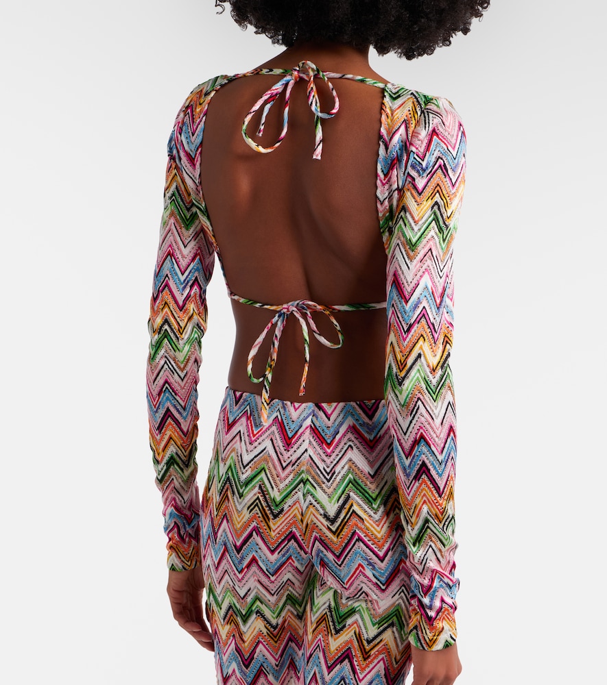  Missoni Missoni Cropped-top Aus Häkelstrick 