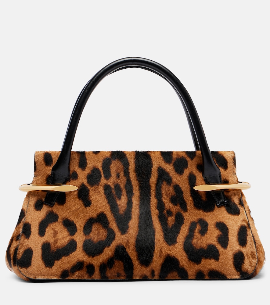 Givenchy Women's Multicoloured Pinch Mini Calf Hair Shoulder Bag