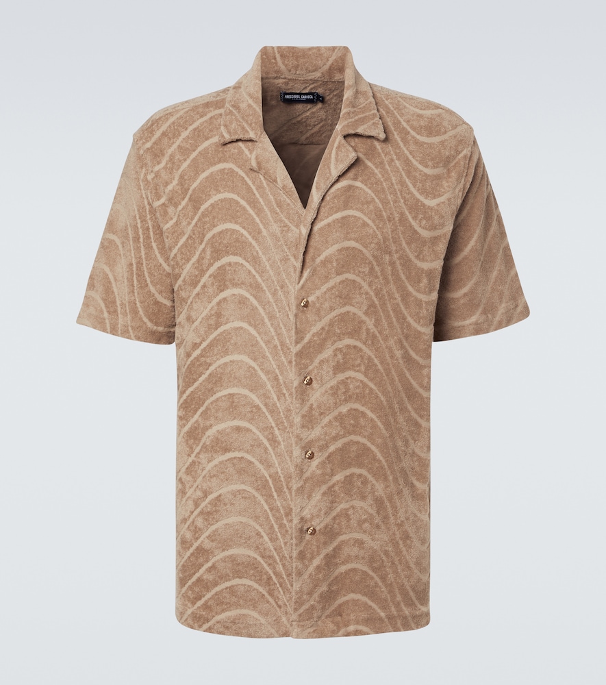 Frescobol Carioca Cotton-blend bowling shirt