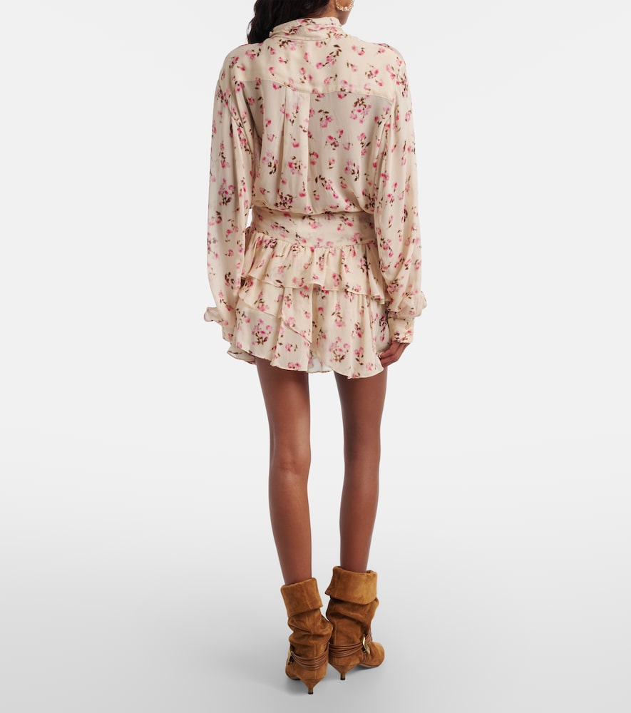  Marant Etoile Marant Etoile Bedruckter Minirock 