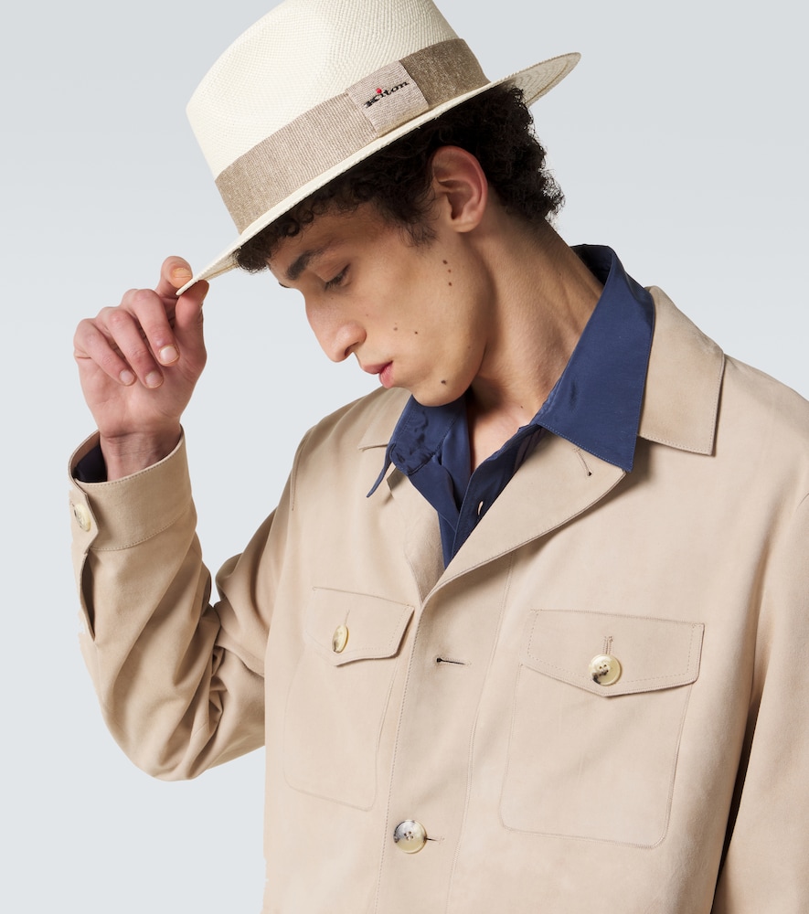  Kiton Kiton Fedora-hut Aus Stroh 