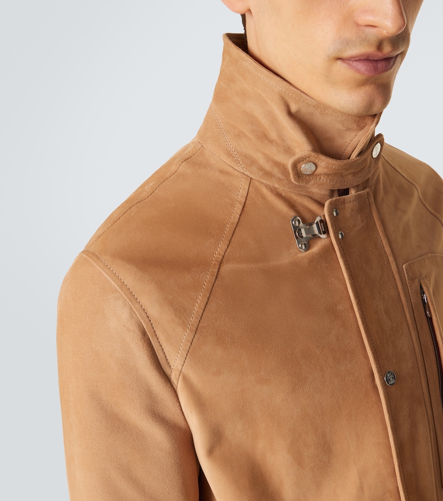 Brunello Cucinelli Brunello Cucinelli Feldjacke Aus Veloursleder 