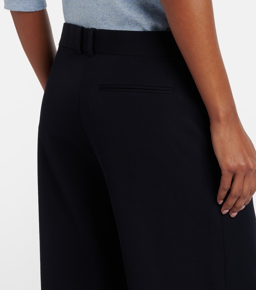 The Row The Row Weite Hose Dender Aus Woll-gabardine 