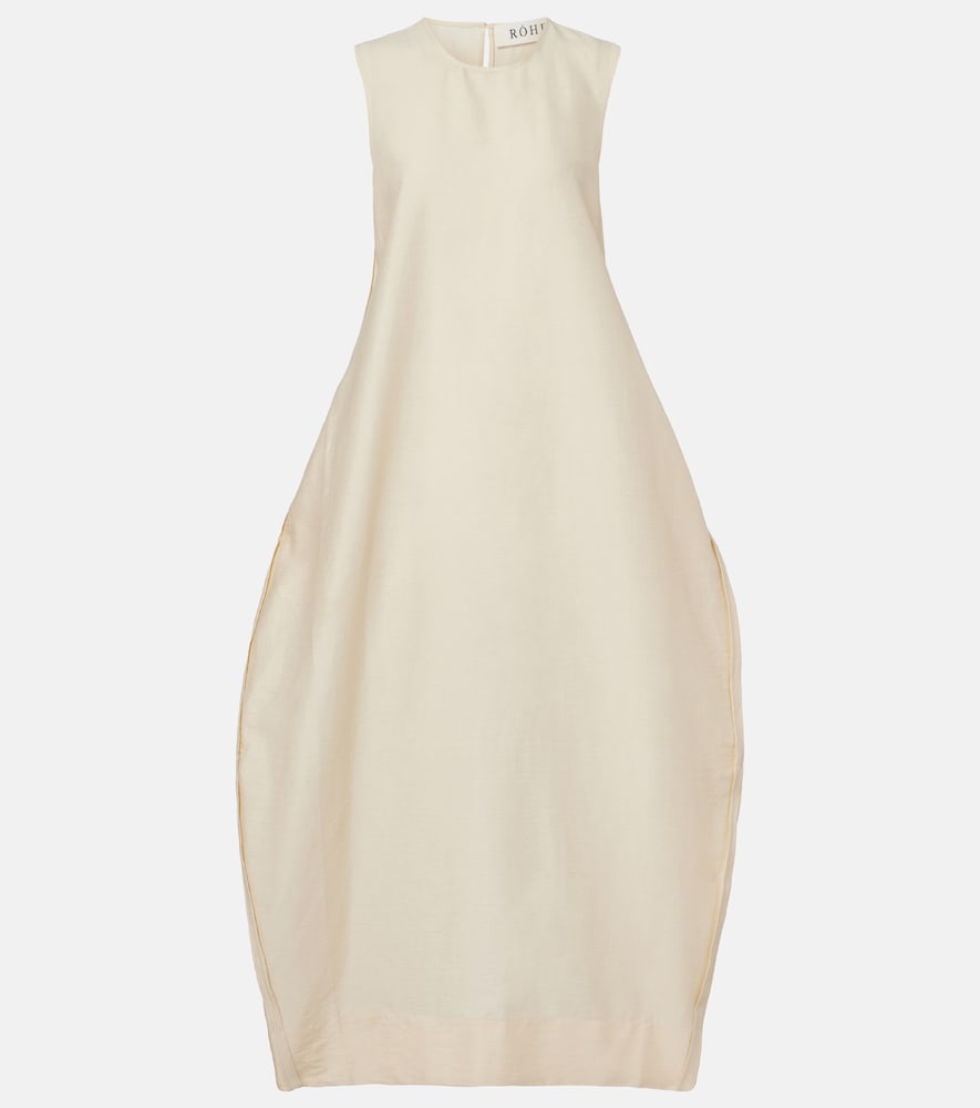 Rohe Róhe Linen and silk-blend maxi dress