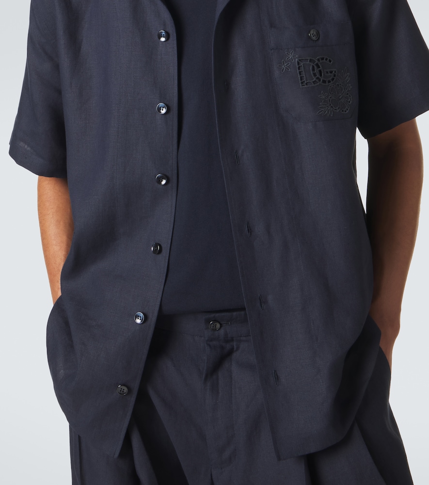  Dolce&gabbana Dolce&gabbana Linen Shirt 