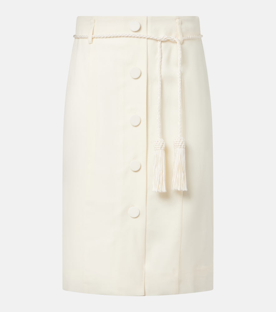Posse Jupe midi Elspeth en laine 360$