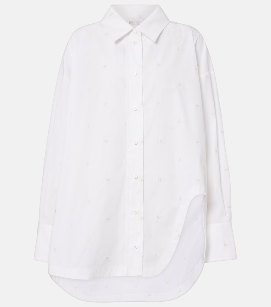 Cotton-Blend Poplin Shirt