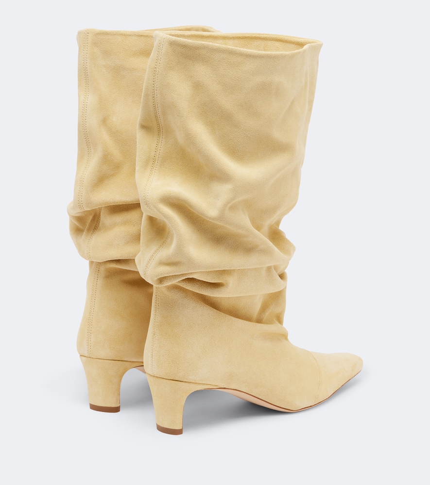 Wally Suede Mid-Calf Boots