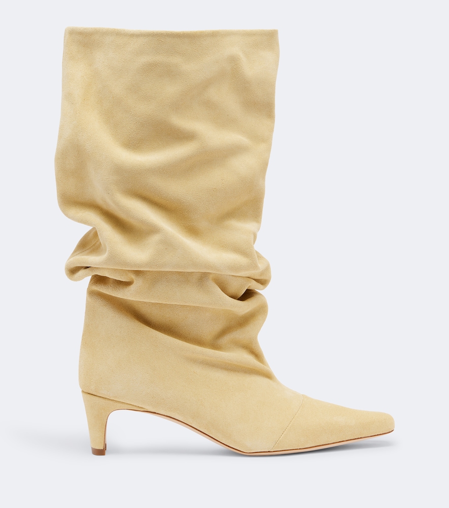 Wally Suede Mid-Calf Boots