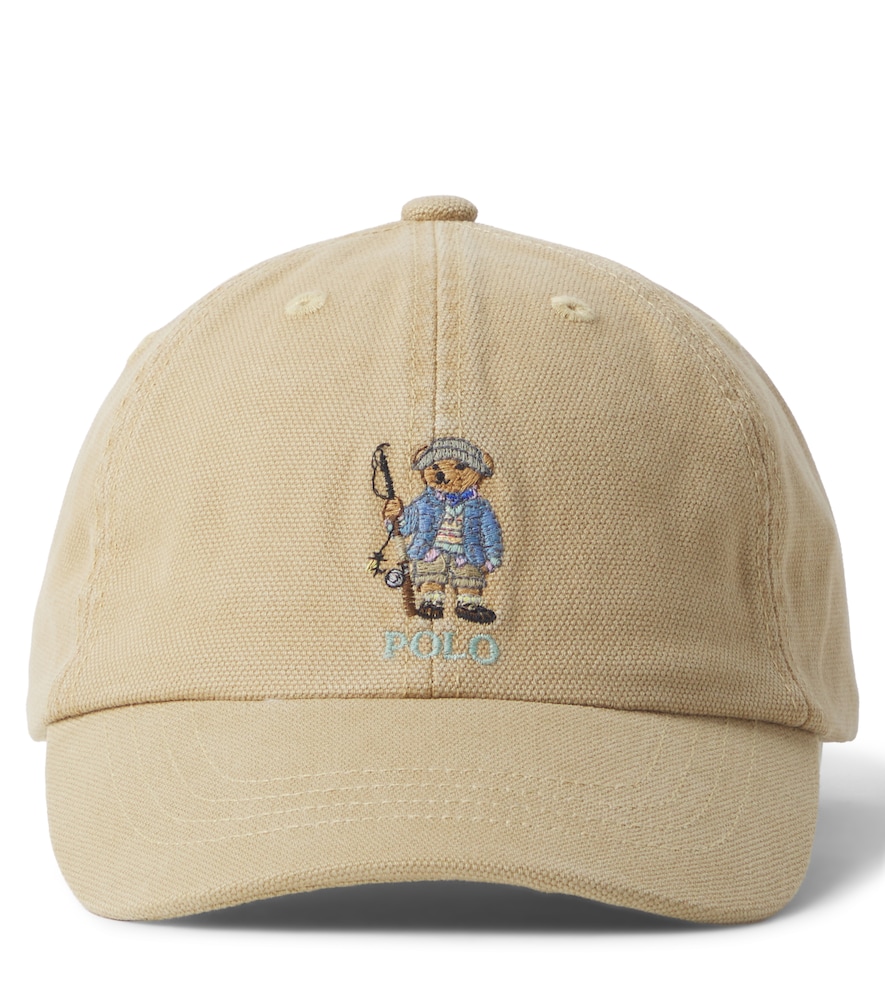 Baseballcap Polo Bear aus Baumwoll-Twill