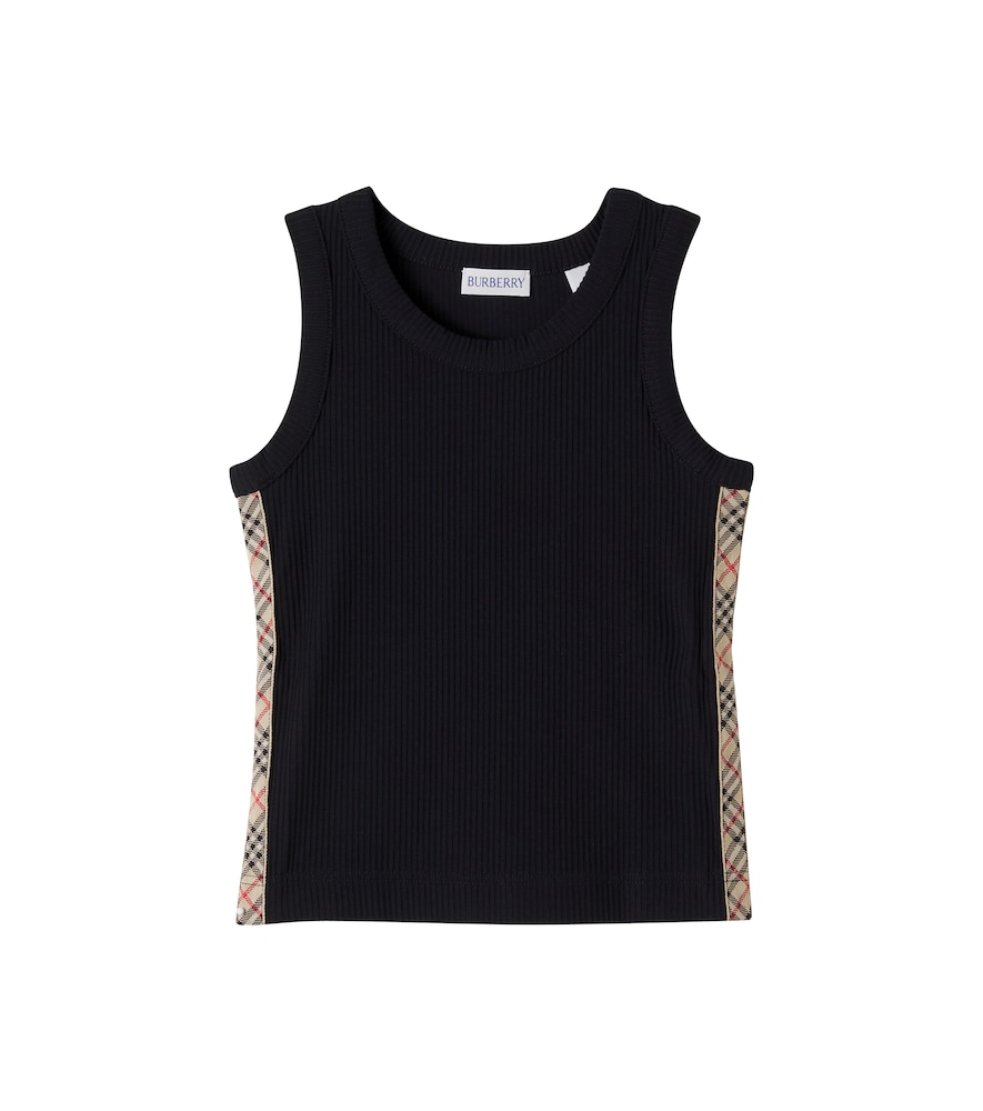 Burberry Kids Black Cotton-Blend Jersey T-Shirt Y Size 14 - Mytheresa