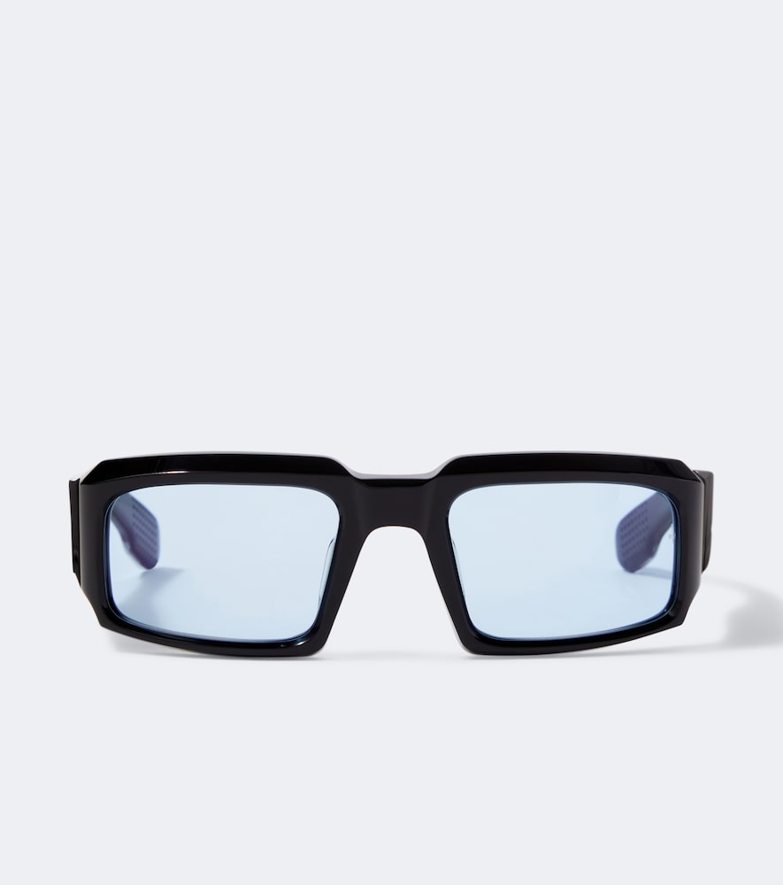 Jacques Marie Mage Apollo Rectangular Sunglasses In Black