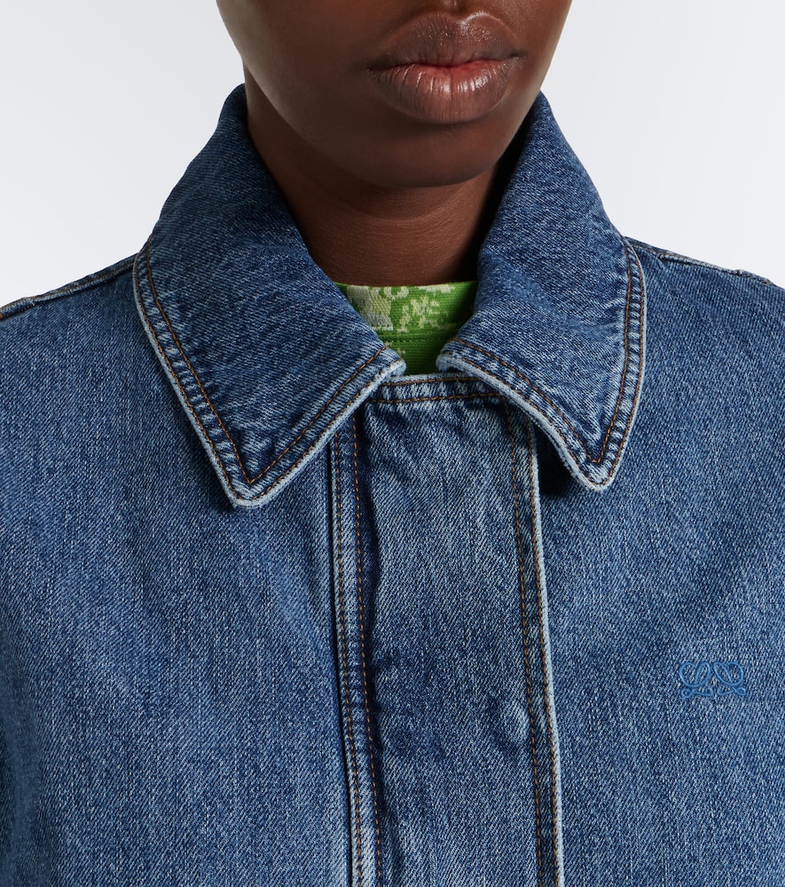 Denim Blouson Jacket