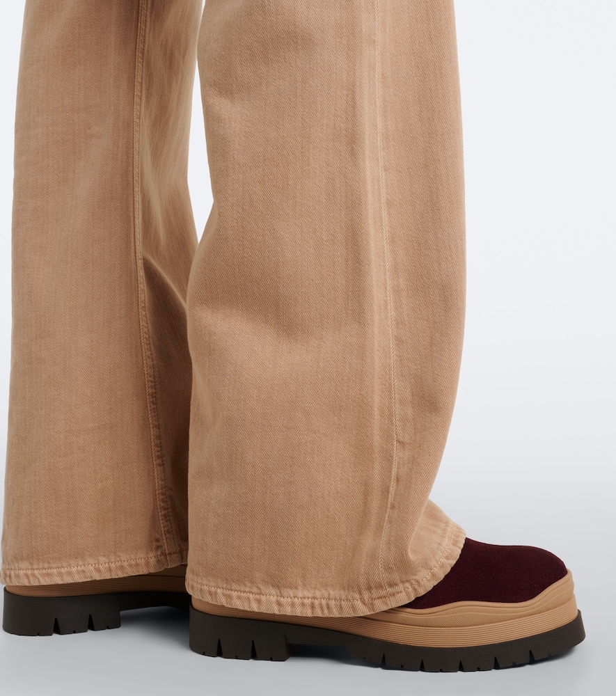 Arosa Shearling-Lined Ankle Boots