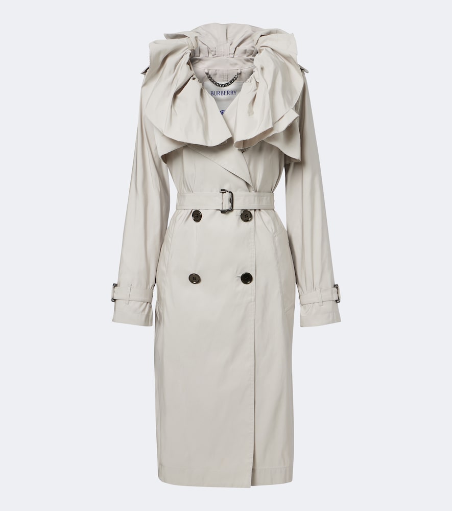Trench con volant