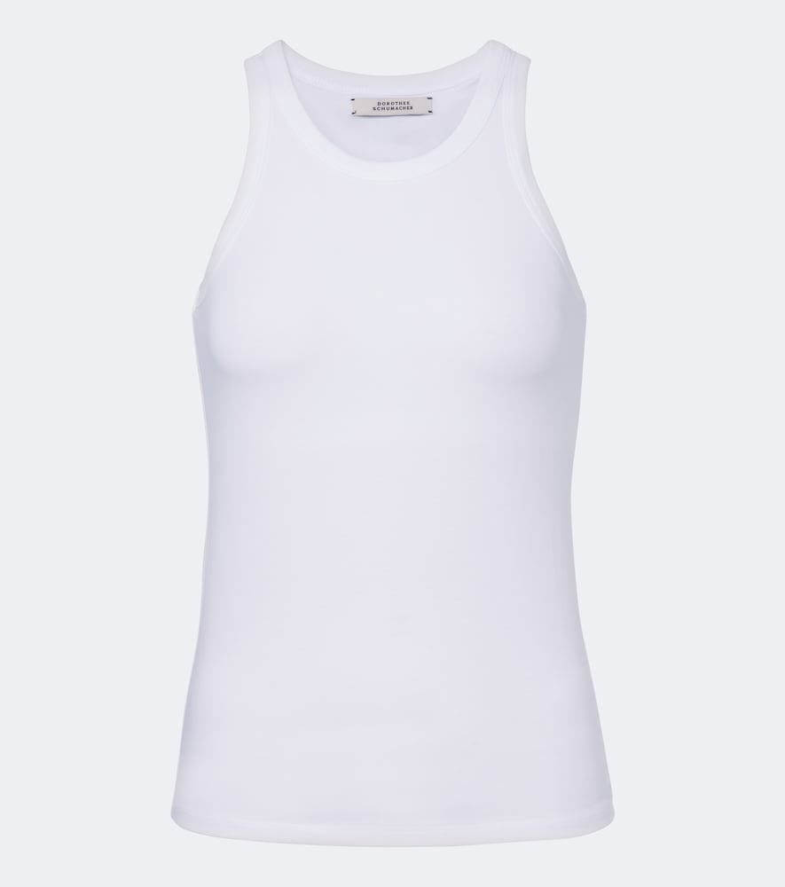 All Time Favorites Cotton-Blend Jersey Tank Top