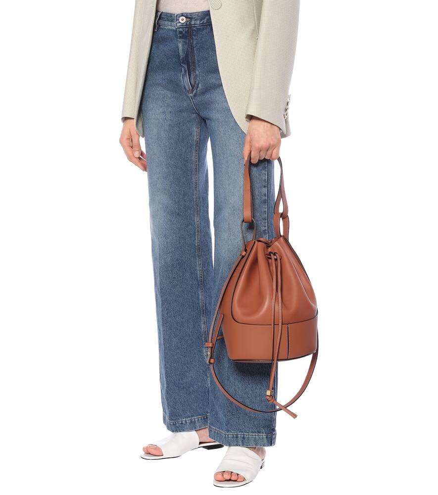 LOEWE BALLOON MEDIUM LEATHER SHOULDER BAG,P00449288
