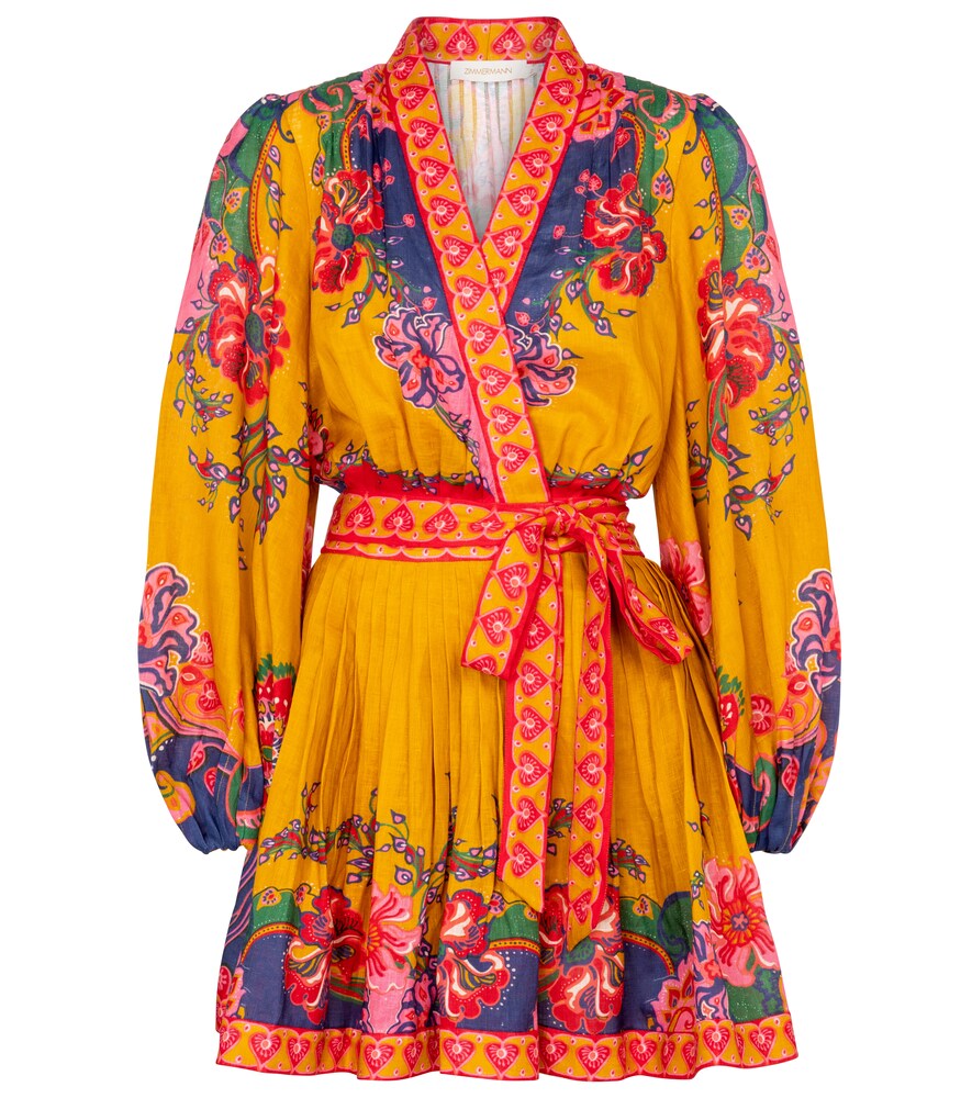 Zimmermann The Lovestruck Printed Linen 
