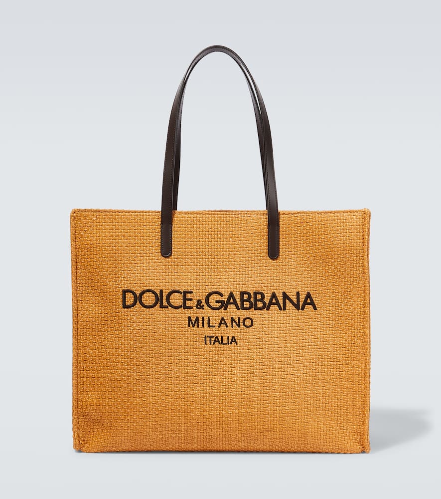 Dolce & Gabbana Printed canvas tote bag