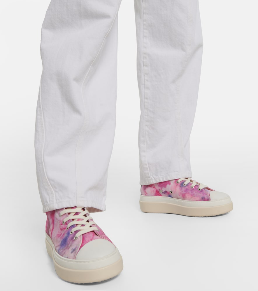 Austin Printed High-Top Sneakers
