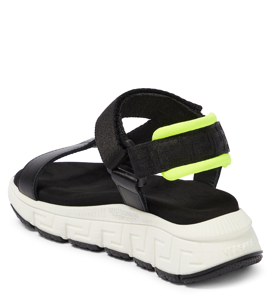 Versace Kids Versace Kids Logo Trigreca Sandals 