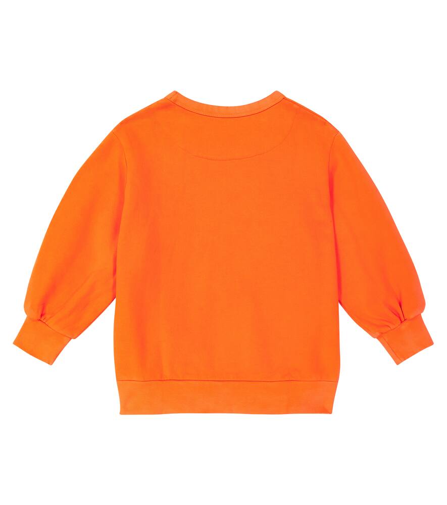 Tinycottons Tiny Poodle Cotton Jersey Sweatshirt In Red